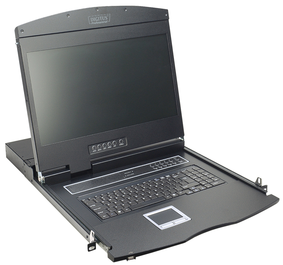 DIGITUS 19, Modulare Konsole, mit KVM-Switch 1-Port DIGITUS 19, Modulare Konsole, mit KVM-Switch 1-Port von Digitus