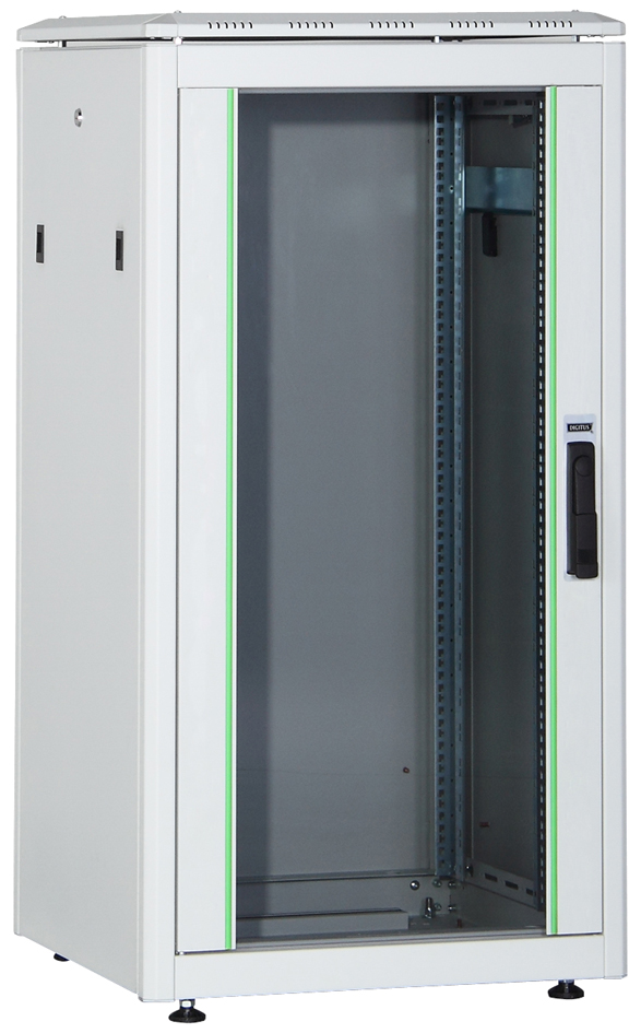 DIGITUS 19,  Netzwerkschrank Unique, 26 HE, Tiefe: 800 mm von Digitus