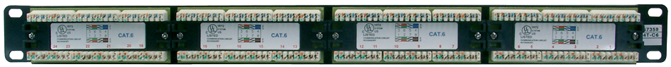 DIGITUS 19, Patch Panel Kat.5e, Klasse D, 24 x RJ45, 1 HE DIGITUS 19, Patch Panel Kat.5e, Klasse D, 24 x RJ45, 1 HE von Digitus