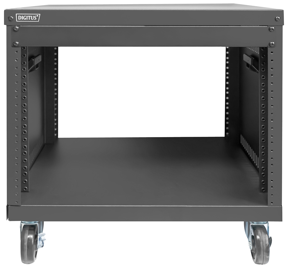 DIGITUS 19, Universal-Gestell, mit Rollen, 8HE, schwarz DIGITUS 19, Universal-Gestell, mit Rollen, 8HE, schwarz von Digitus