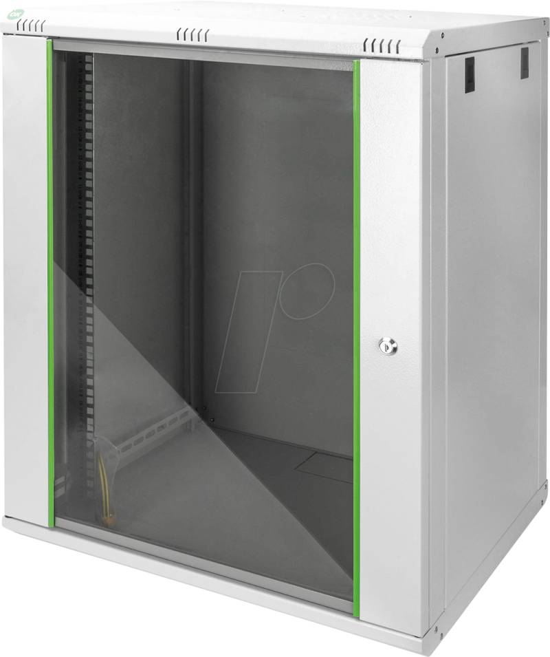 DIGITUS 19 16UEC - 19'' Wandgehäuse, 16HE, 450mm Tiefe, grau von Digitus