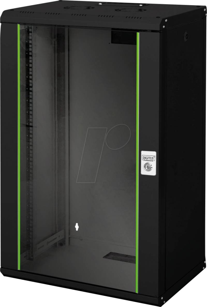 DIGITUS 19 20USW - 19'' Wandgehäuse, 20HE, 450mm Tiefe, schwarz von Digitus