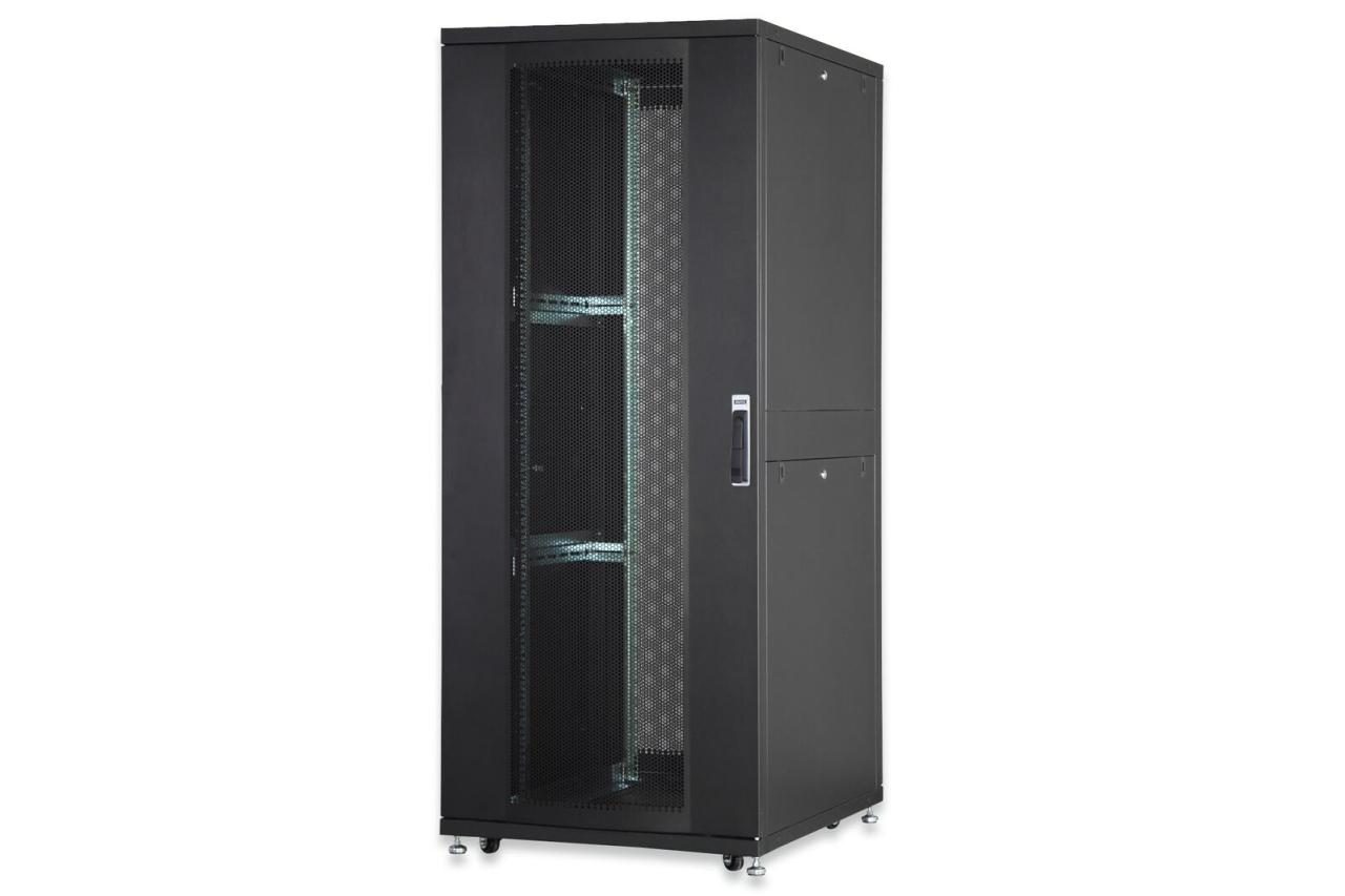 DIGITUS 42HE Serverschrank Professional Unique schwarz 2050x800x1000 mm H x B... von Digitus