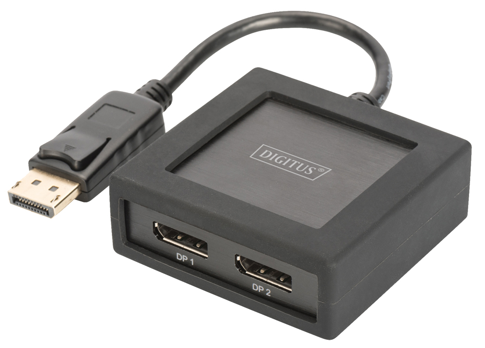 DIGITUS 4K DisplayPort - DisplayPort Splitter, 2-fach DIGITUS 4K DisplayPort - DisplayPort Splitter, 2-fach von Digitus