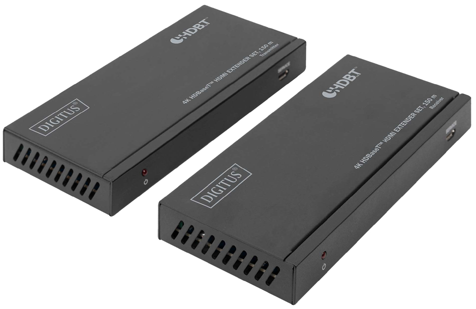 DIGITUS 4K HDBase HDMI Extender Set, 150 m, schwarz von Digitus