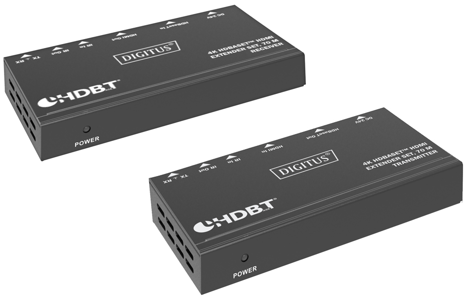 DIGITUS 4K HDBaseT HDMI Extender Set, 70 m von Digitus