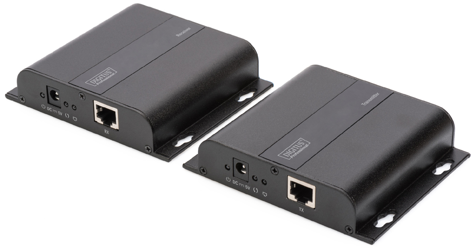 DIGITUS 4K HDMI Extender Set über Kat / IP, schwarz von Digitus