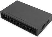 DIGITUS 8+2 Port GE PoE Switch 250m 802.3at 10/100/1000 Mbps + 2 Port GE (DN-95357) von Digitus