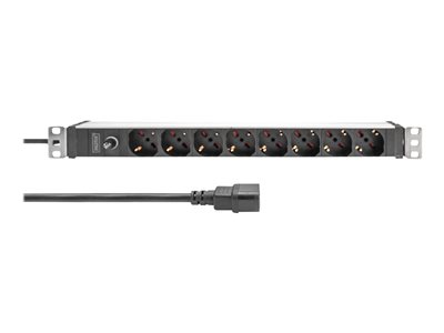 DIGITUS 8-Fach Steckdosenleiste 1HE PDU, IEC C14 St. IT DIGITUS 8-Fach Steckdosenleiste 1HE PDU, IEC C14 St. IT von Digitus