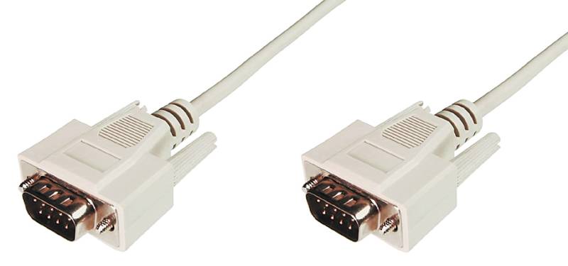 DIGITUS 9-Pol Sub-D Kabel, Stecker - Stecker, 2,0 m von Digitus