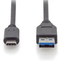 DIGITUS AK-300146-010-S USB Type-C Gen2 Verbindungskabel auf A St./St. 1m DIGITUS AK-300146-010-S USB Type-C Gen2 Verbindungskabel auf A St./St. 1m von Digitus