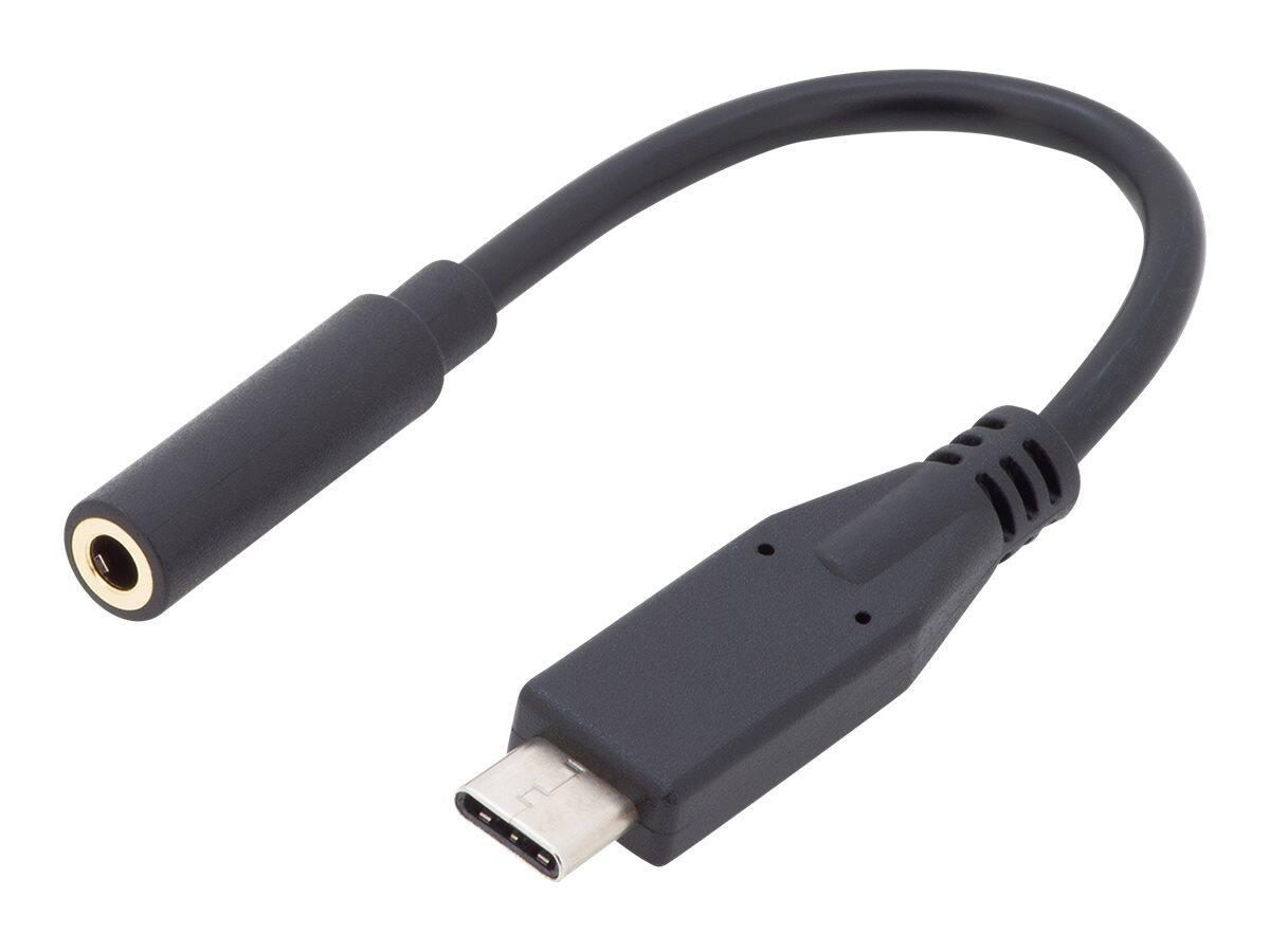 DIGITUS - Adapter USB-C auf Klinkenstecker - 24 pin USB-C männlich zu Stereo ... von Digitus