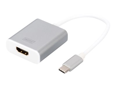 DIGITUS Adapter USB3.0/C -> HDMI 4K silb./weiß AG9310 DIGITUS Adapter USB3.0/C -> HDMI 4K silb./weiß AG9310 von Digitus