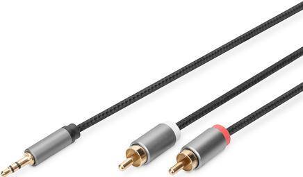 DIGITUS Adapterkabel, 3,5mm Klinke auf Cinch 1m DIGITUS Adapterkabel, 3,5mm Klinke auf Cinch 1m von Digitus