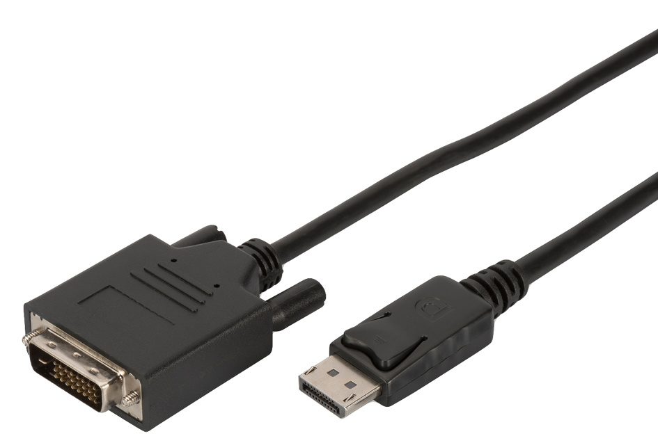 DIGITUS Adapterkabel, DisplayPort - DVI-D, 2,0 m, schwarz von Digitus