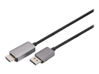DIGITUS Adapterkabel DP -> HDMI A St/St 8K 1m schwarz von Digitus