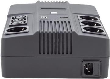 DIGITUS All-in-One UPS - USV - Wechselstrom 220-240 V - 360 Watt - 600 VA 7 Ah - USB - Ausgangsanschlüsse: 7 (DN-170110) von Digitus