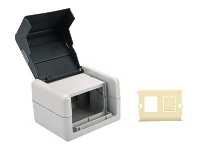 DIGITUS Anschlussdosen-Set, 2xKeystone Module, IP44, Deckel DIGITUS Anschlussdosen-Set, 2xKeystone Module, IP44, Deckel von Digitus