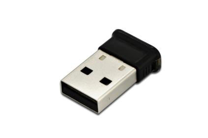 DIGITUS Bluetooth 4.0 + EDR Tiny USB 2.0 Adapter, Klasse 2 von Digitus