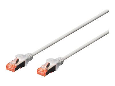 DIGITUS CAT 6 S/FTP Patchkabel, 5 Stück, 15m, grau DIGITUS CAT 6 S/FTP Patchkabel, 5 Stück, 15m, grau von Digitus