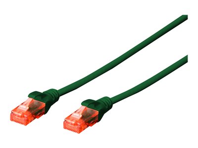 DIGITUS CAT 6 U/UTP Patchkabel - LSZH, 0,25m, grün DIGITUS CAT 6 U/UTP Patchkabel - LSZH, 0,25m, grün von Digitus