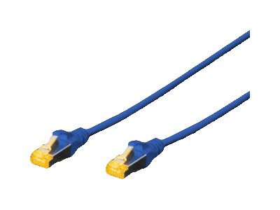 DIGITUS CAT 6A S/FTP Patchkabel, 5m, blau DIGITUS CAT 6A S/FTP Patchkabel, 5m, blau von Digitus