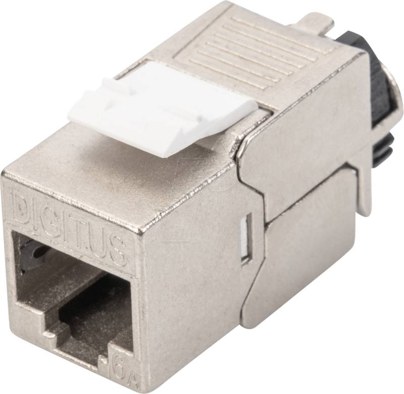 DIGITUS D9361724 - Cat.6a Keystone Modul, geschirmt, werkzeugfrei, RJ45, 24 Stück von Digitus