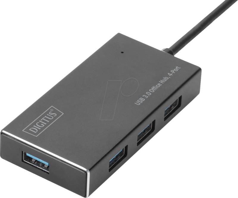DIGITUS DA-70240 - DIGITUS USB 3.0 4-Port Kabel-Hub, 100cm von Digitus