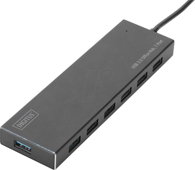 DIGITUS DA-70241 - DIGITUS USB 3.0 7-Port Kabel-Hub, 100cm von Digitus