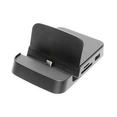 DIGITUS USB-C™ Smartphone Dock - 2x USB 2.0, 1x USB 3.0 Hub 1x HDMI, 1x SD 2.0, 1x Micro SD 2.0 von Digitus