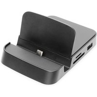 DIGITUS USB-C™ Smartphone Dock - 2x USB 2.0, 1x USB 3.0 Hub 1x HDMI, 1x SD 2.0, 1x Micro SD 2.0 von Digitus