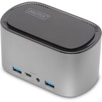 DIGITUS DA-70889 11-Port USB-C Docking Station mit SSD-Gehäuse (M.2) von Digitus