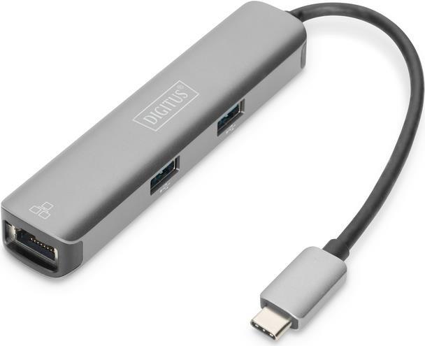 DIGITUS DA-70892 - Dockingstation - USB-C - HDMI - GigE von Digitus