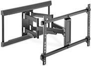 DIGITUS DA-90454 - Befestigungskit (Wandmontage, VESA-Adapter, Halterung mit einem Arm) - Voll beweglich - für Curved Panel/Flat Panel - verriegelbar - Stahl - mattschwarz - Bildschirmgröße: 94-203 cm (37-80) von Digitus