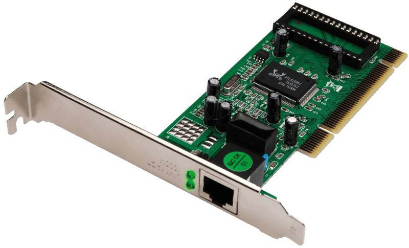 DIGITUS DN-10110 - Netzwerkkarte, PCI 2.2, Gigabit Ethernet, 1x RJ45 von Digitus