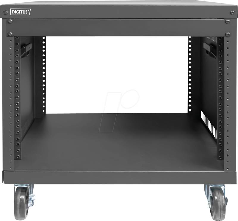 DIGITUS DN-48000 - 19'' Netzwerk-Rack, 8HE, 460mm Tiefe, schwarz von Digitus