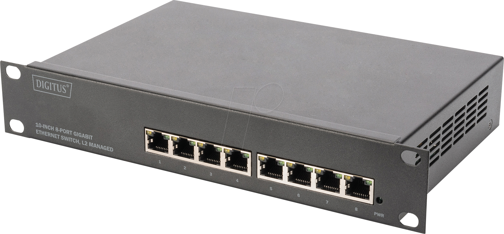 DIGITUS DN-80117 - Switch, 8-Port, Gigabit Ethernet von Digitus