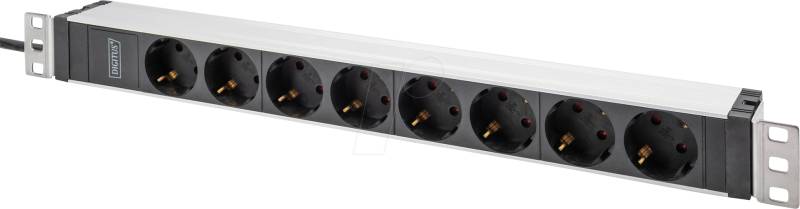 DIGITUS DN-95428 - 19'' Steckdosenleiste, 1HE, 8-fach von Digitus