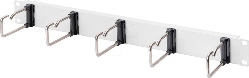 DIGITUS DN-97666 - 19'' Kabelführungspanel, 1HE, grau von Digitus
