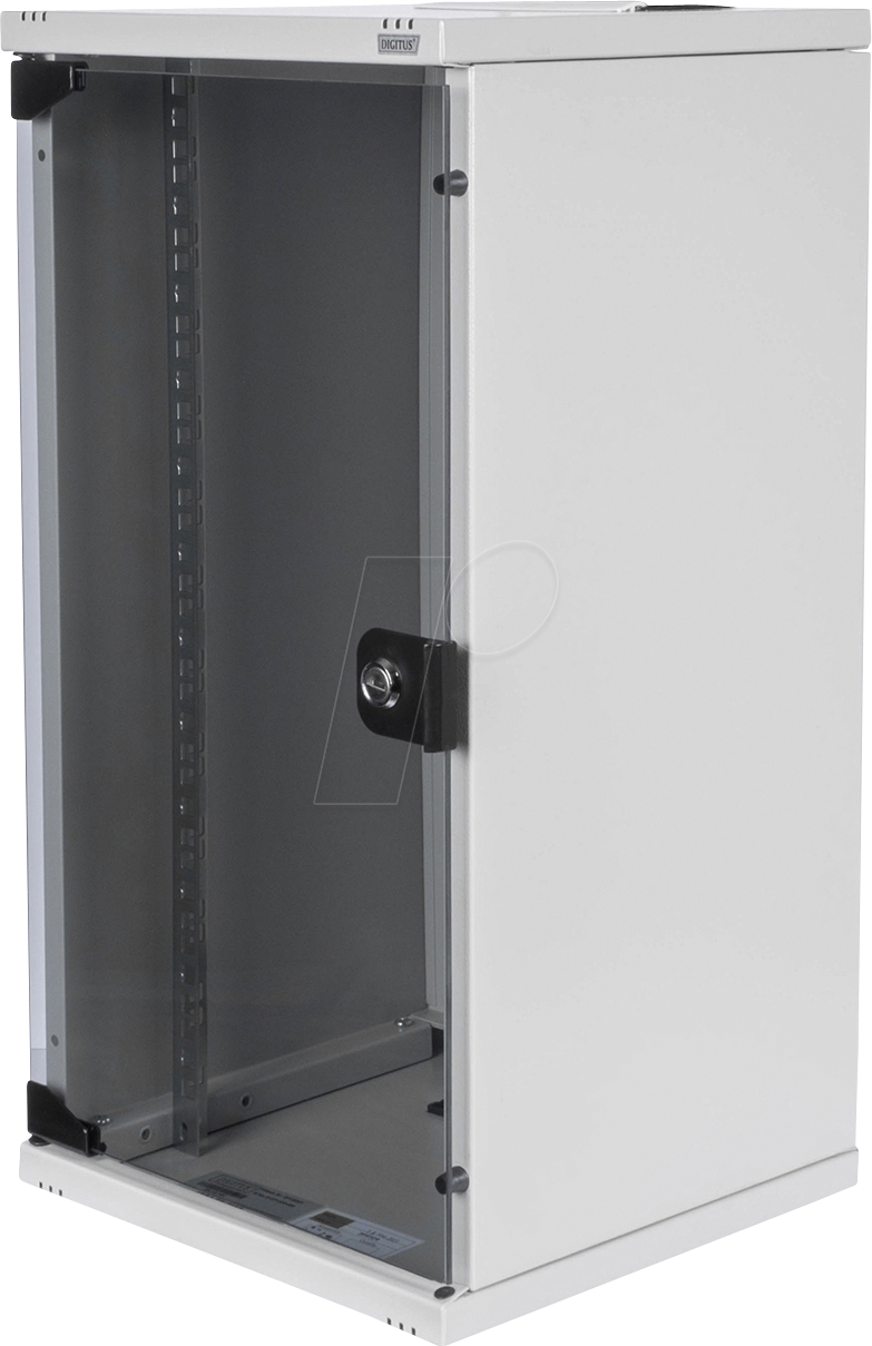 DIGITUS DN1012U - 10'' Wandgehäuse, 12HE, 300mm Tiefe, grau von Digitus