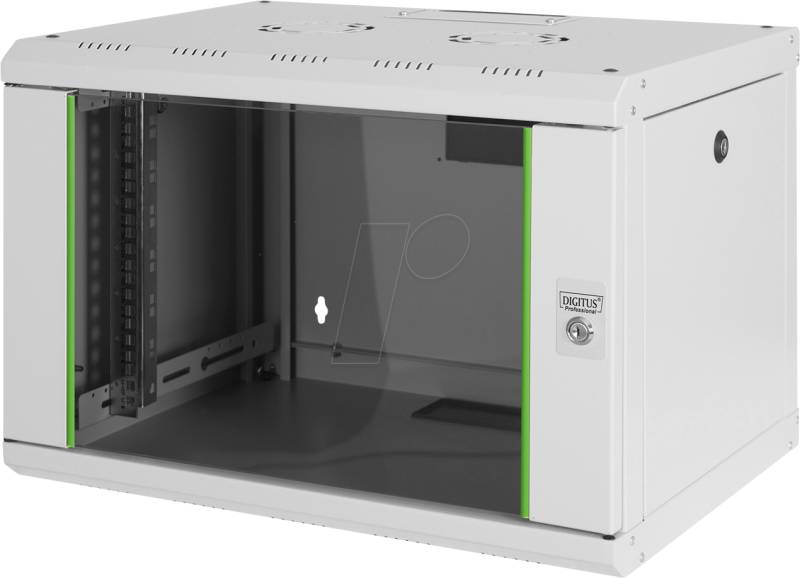 DIGITUS DN19 07U - 19'' Wandgehäuse, 7HE, 450mm Tiefe, grau von Digitus