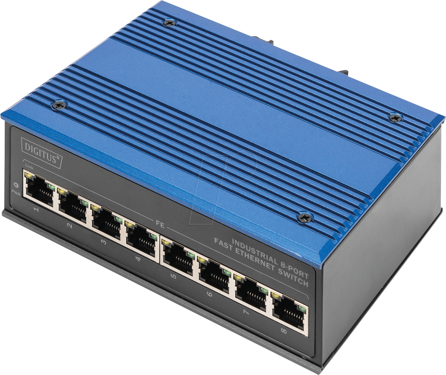 DIGITUS DN650106 - Switch, 8-Port, Fast Ethernet von Digitus