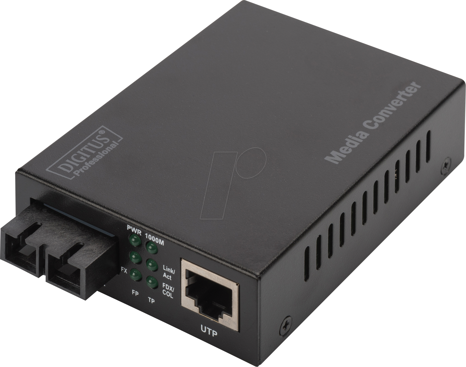 DIGITUS DN821201 - Medienkonverter, Gigabit Ethernet, RJ45 / SC Duplex von Digitus