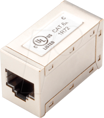 DIGITUS DN93905 - Modular-Kupplung RJ45 Buchse/Buchse Cat.6a von Digitus