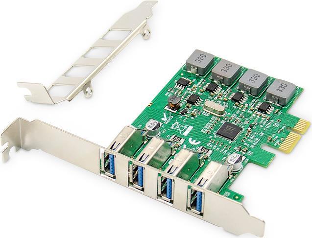 DIGITUS DS-30226 - USB-Adapter - PCIe Low-Profile - USB 3.0 x 4 DIGITUS DS-30226 - USB-Adapter - PCIe Low-Profile - USB 3.0 x 4 von Digitus