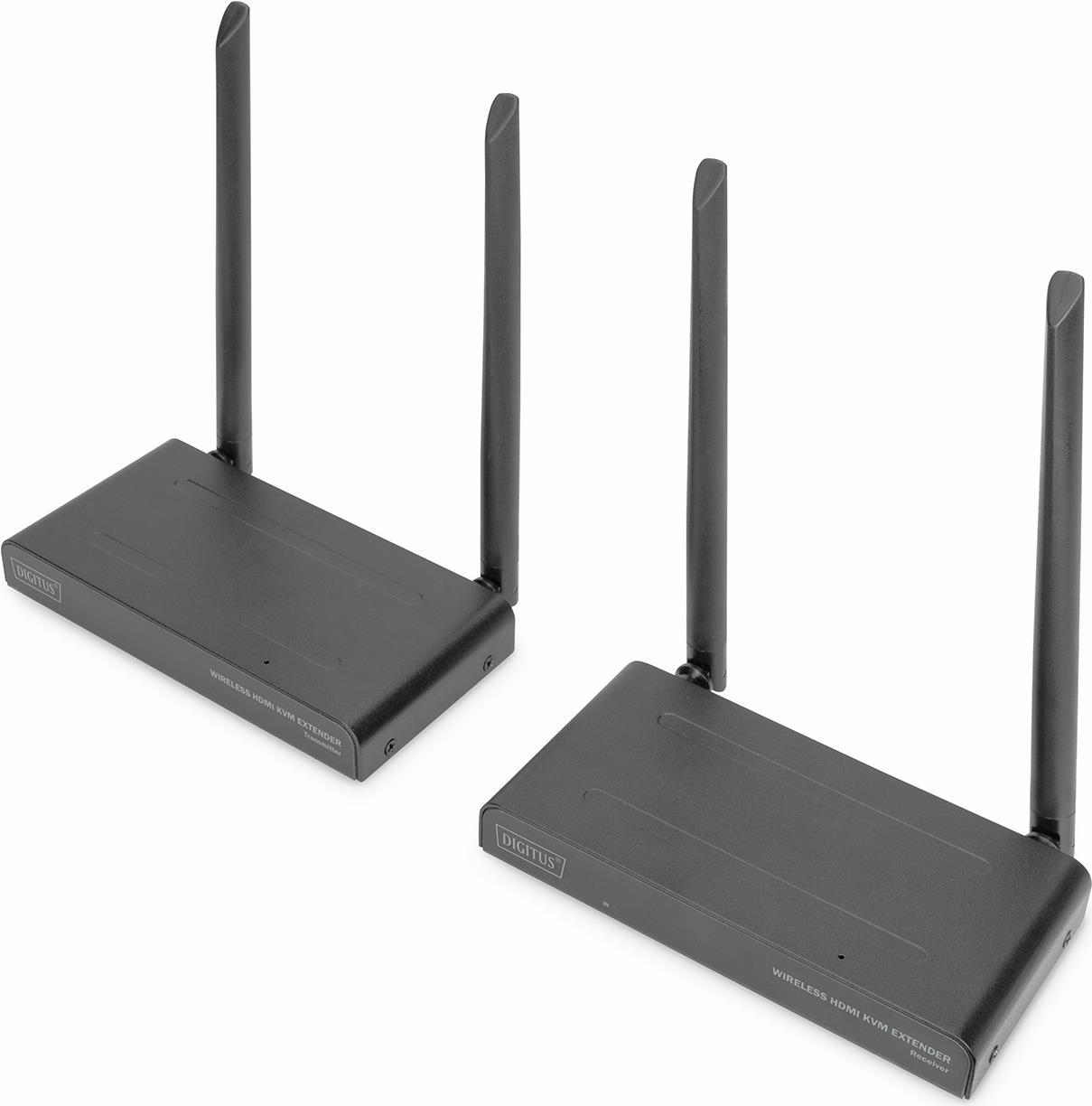 DIGITUS DS-55321 - Sender und Empfänger - Wireless Video-/Audio-Erweiterung - 802.11ac - bis zu 200 m DIGITUS DS-55321 - Sender und Empfänger - Wireless Video-/Audio-Erweiterung - 802.11ac - bis zu 200 m von Digitus