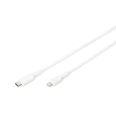 DIGITUS Daten-/Ladekabel, USB-C - Lightning, MFI, 1m DIGITUS Daten-/Ladekabel, USB-C - Lightning, MFI, 1m von Digitus