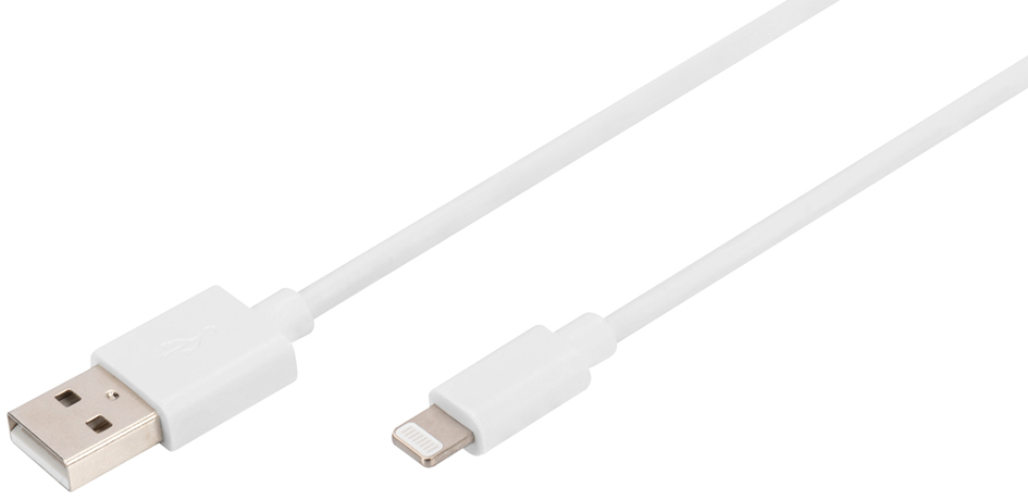 DIGITUS Daten- & Ladekabel, Apple Lightning - USB-A, 1,0 m DIGITUS Daten- & Ladekabel, Apple Lightning - USB-A, 1,0 m von Digitus