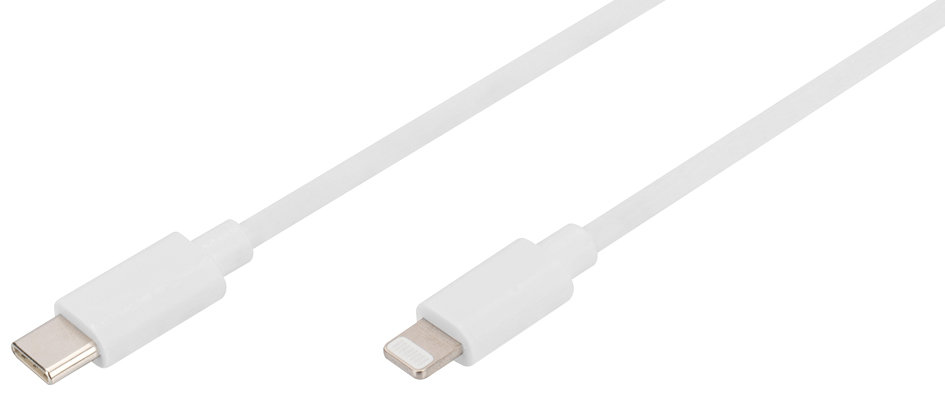 DIGITUS Daten- & Ladekabel, Apple Lightning - USB-C, 1,0 m DIGITUS Daten- & Ladekabel, Apple Lightning - USB-C, 1,0 m von Digitus