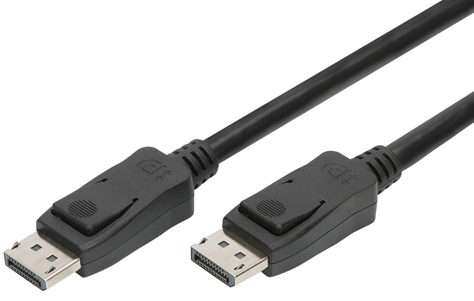 DIGITUS DisplayPort 1,3/1.4 Anschlusskabel, DP - DP, 1,0 m von Digitus